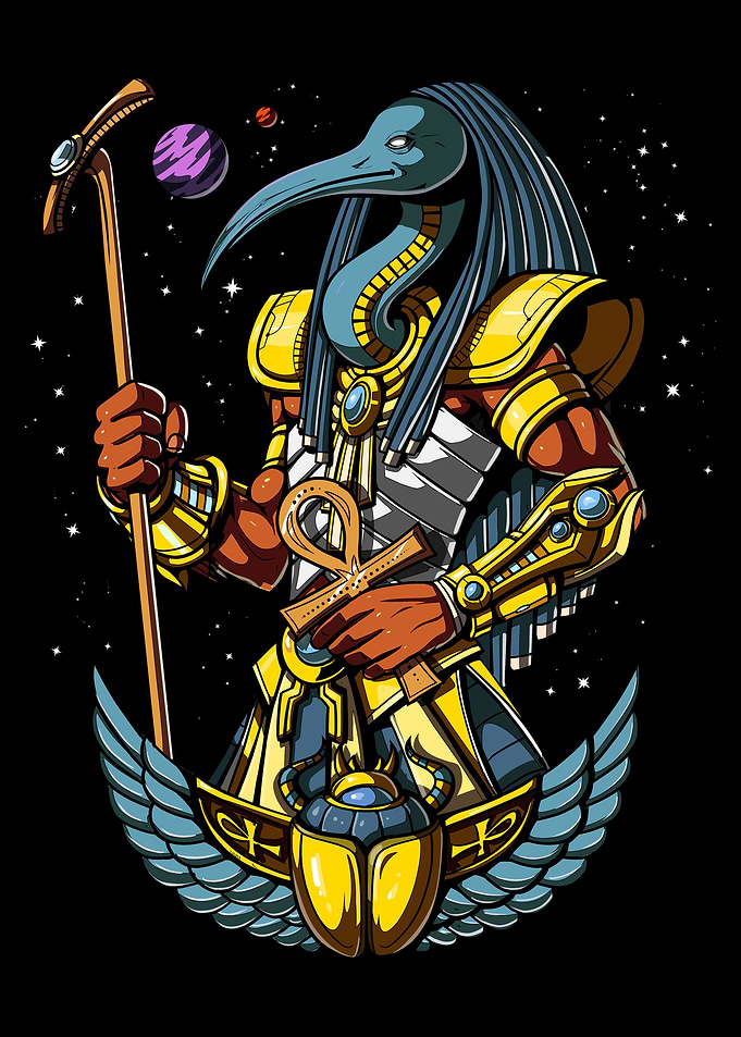 Egyptian God Thoth
