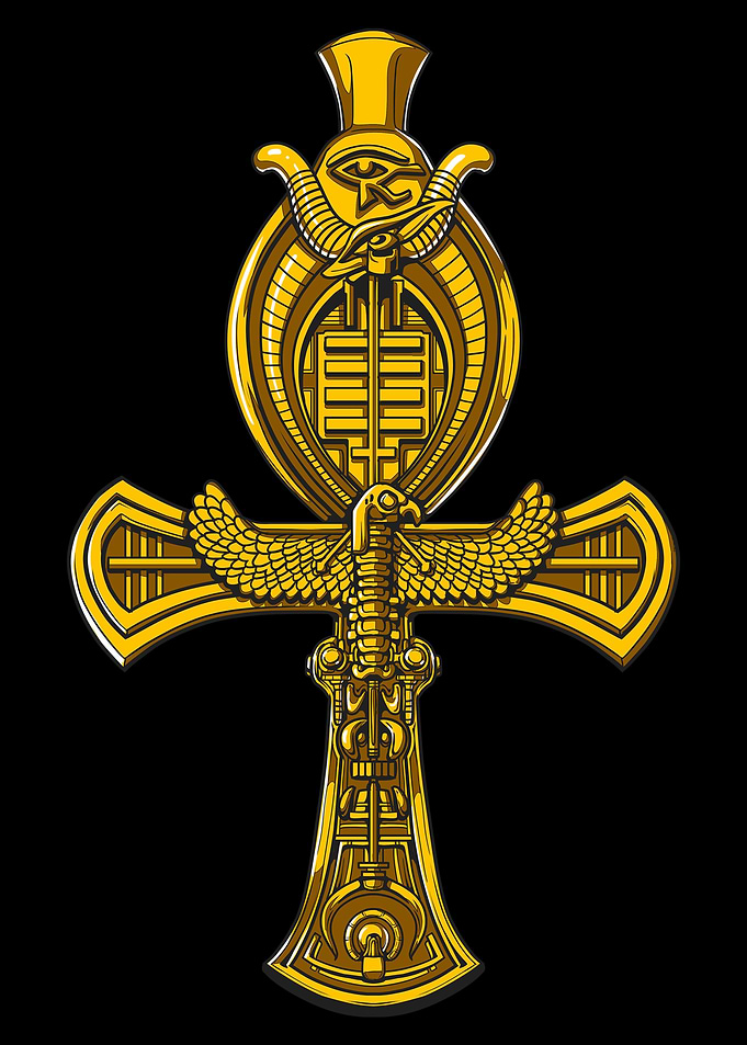 Egyptian Ankh Cross Symbol
