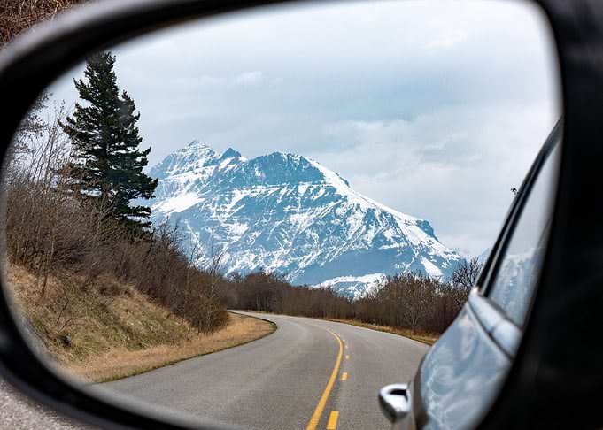 Mountains Reflected