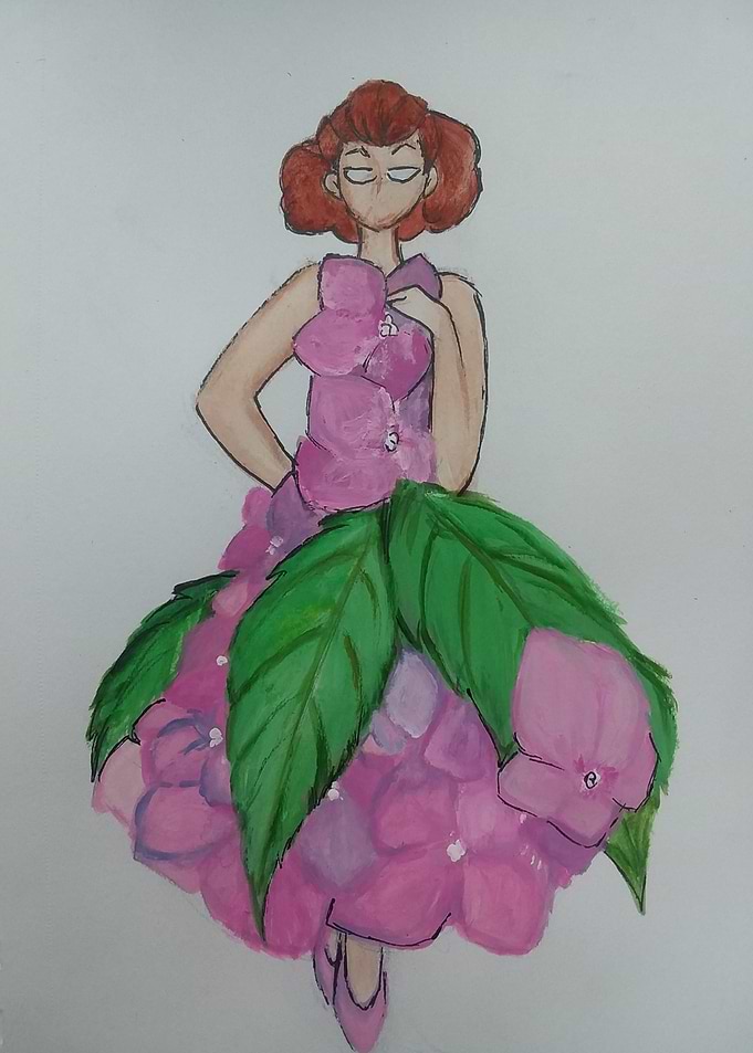 Pink Hydrangea