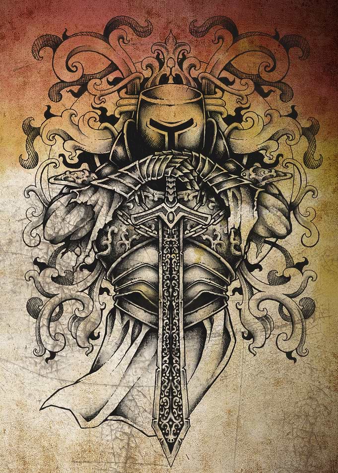 Knight and Armor