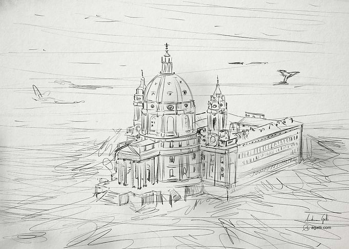 Basilica Superga pencil