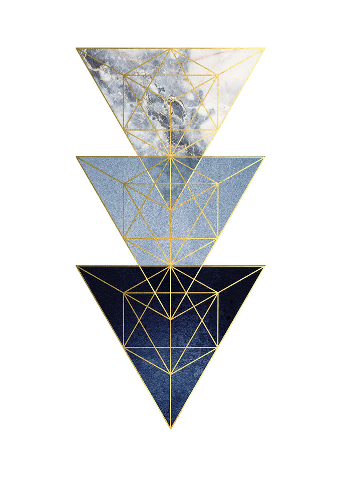 3 Minimalist Triangles