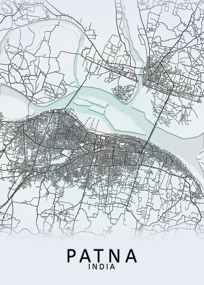Patna India City Map