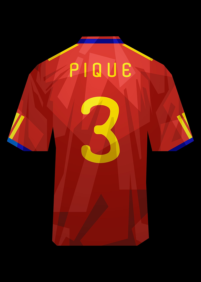 Gerard Pique Spain 2010