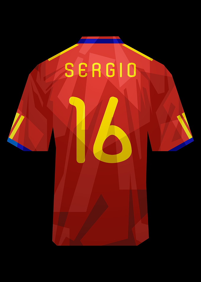 Sergio Busquets Spain 2010