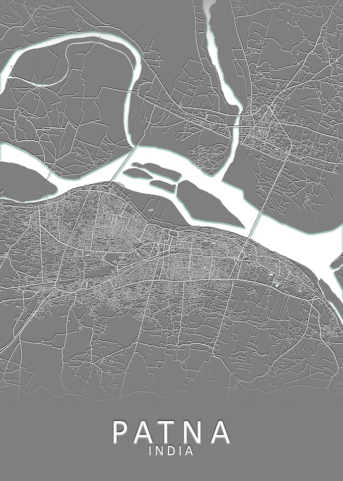 Patna India City Map