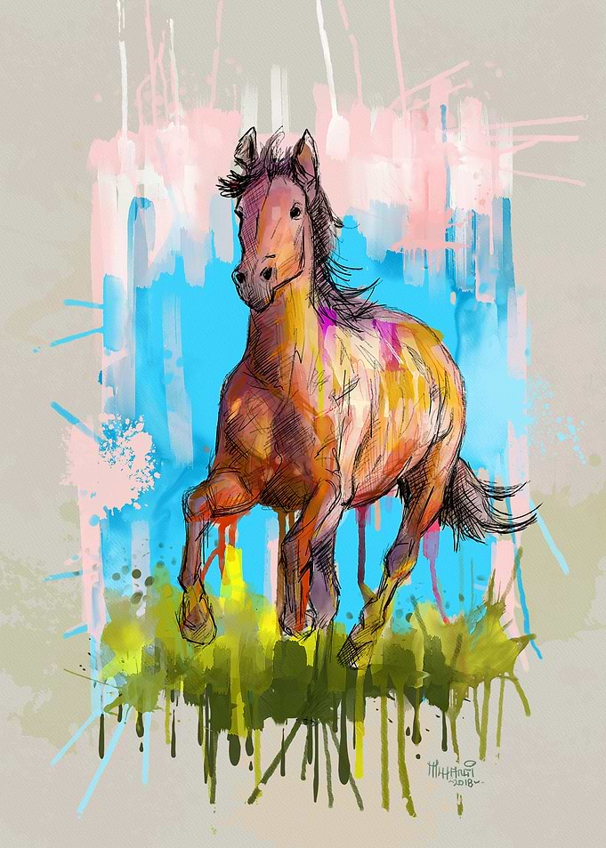 Dripping Horse