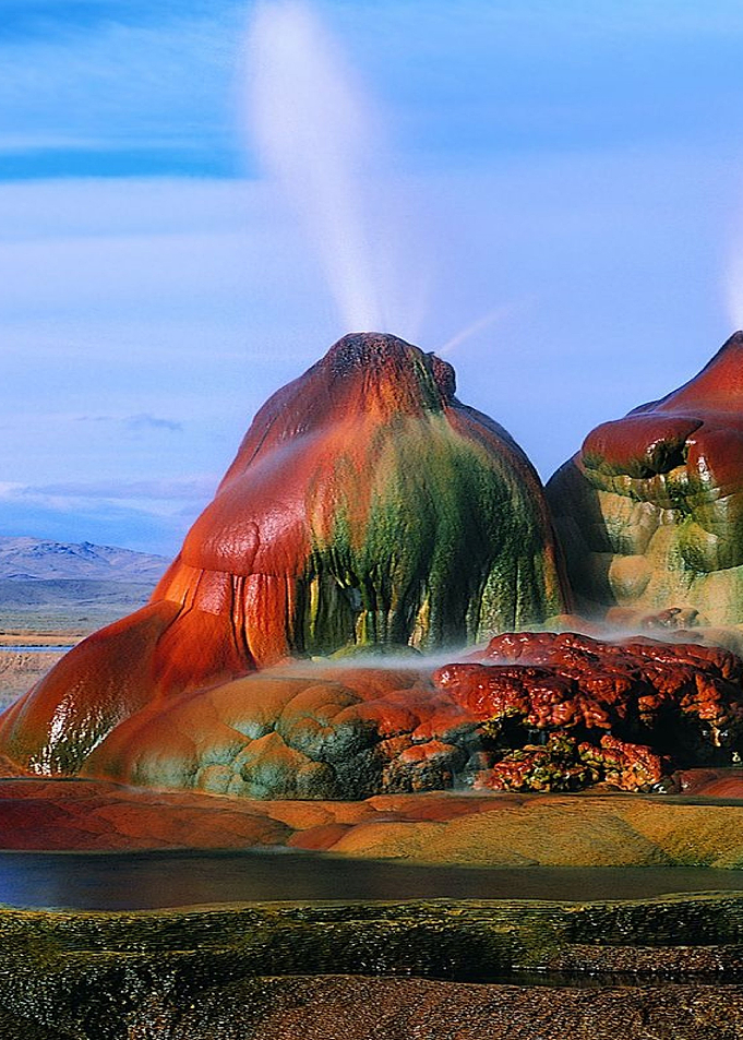 Geyser in Nevada