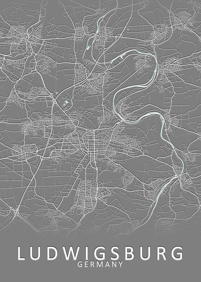 Ludwigsburg Germany Map