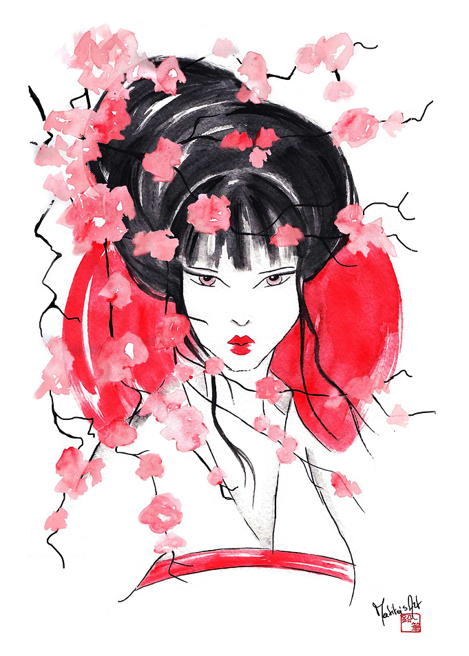 Look of Geisha