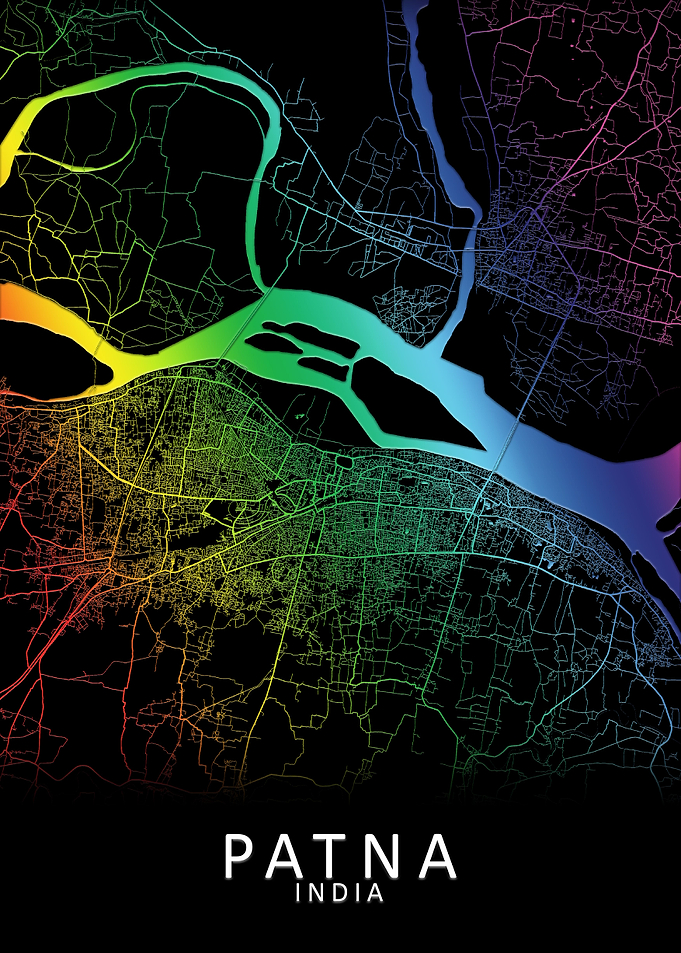 Patna India City Map