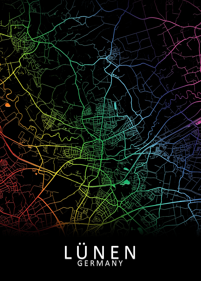 Lunen Germany City Map