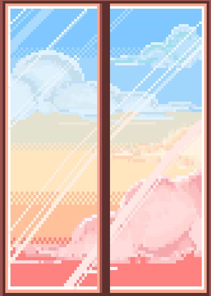 Pixel Dawn View