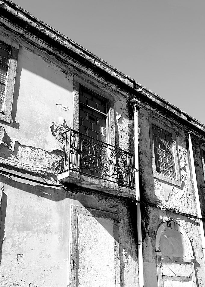 Bricked Up Building