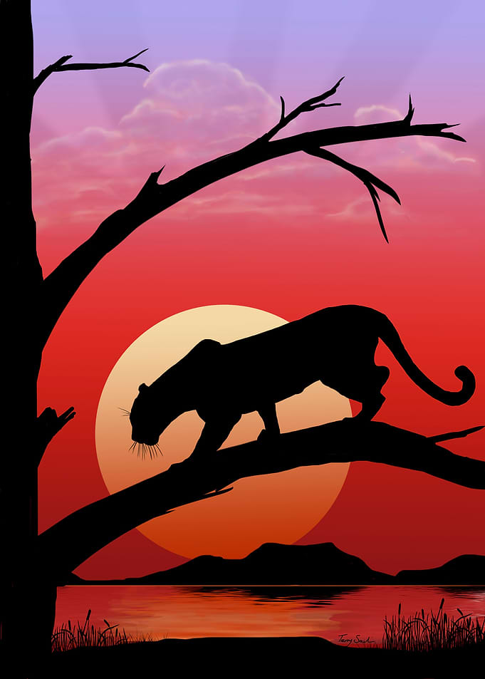 Leopard Silhouette
