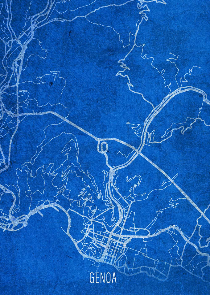 Genoa City Street Map