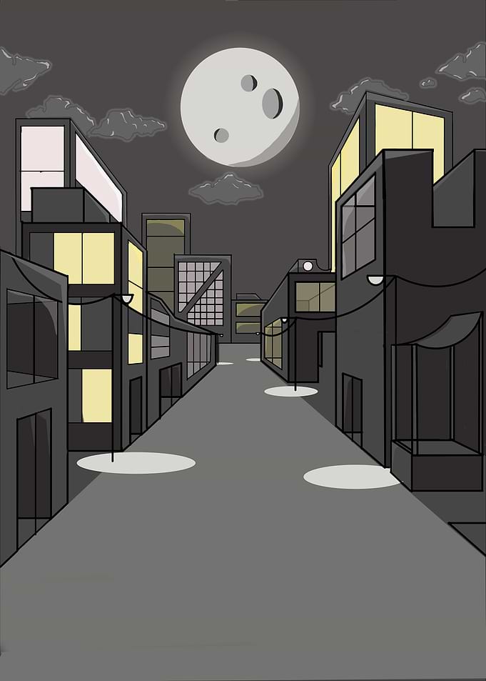 Moonlit Sky