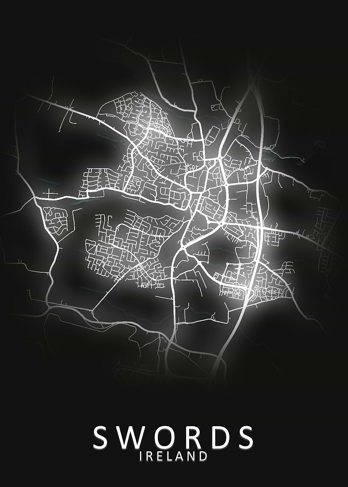 Swords Ireland City Map