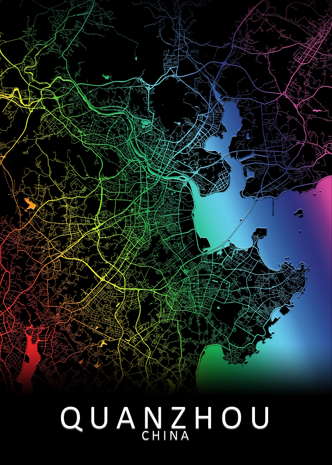 Quanzhou China City Map
