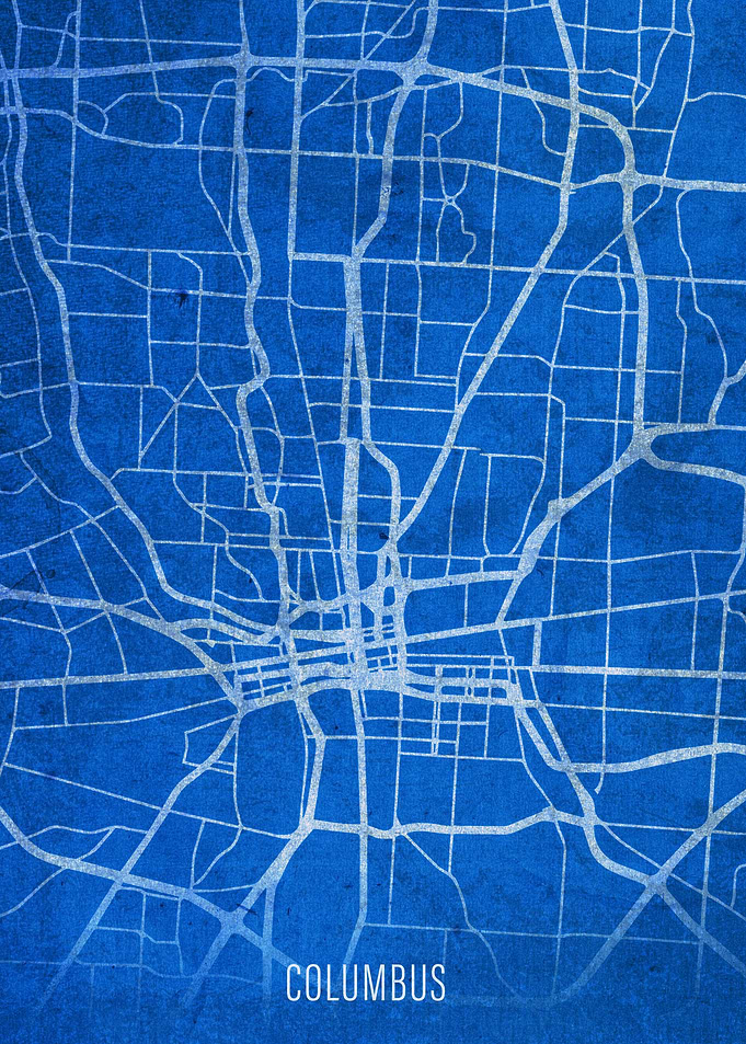 Columbus Ohio City Streets