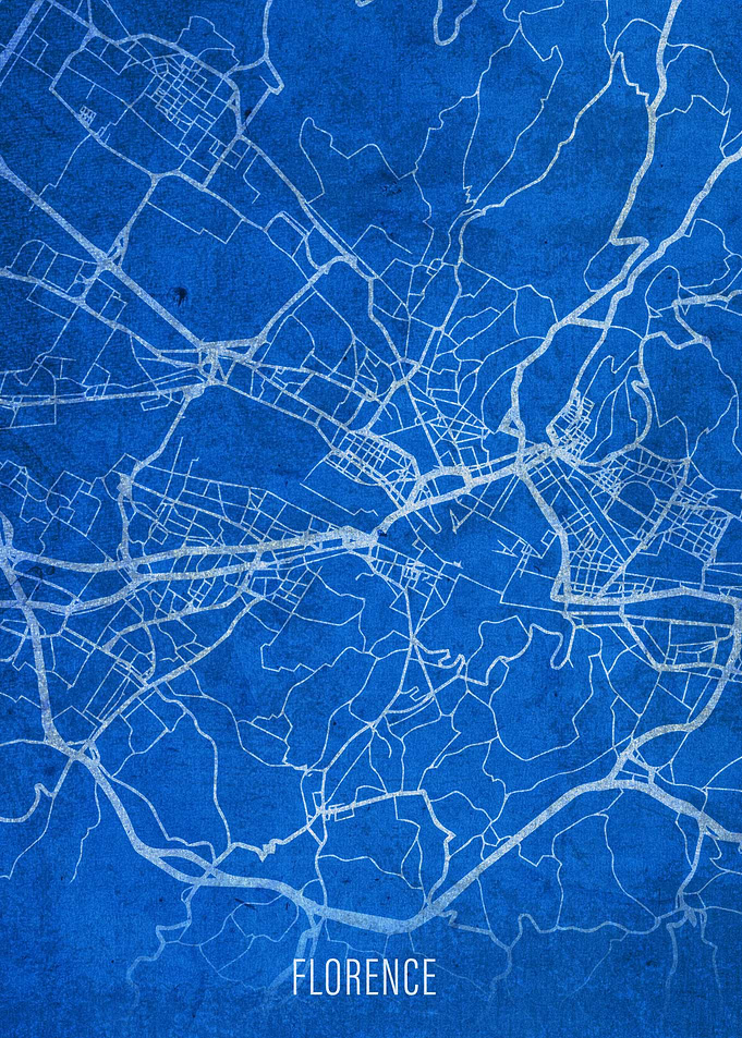 Florence City Street Map