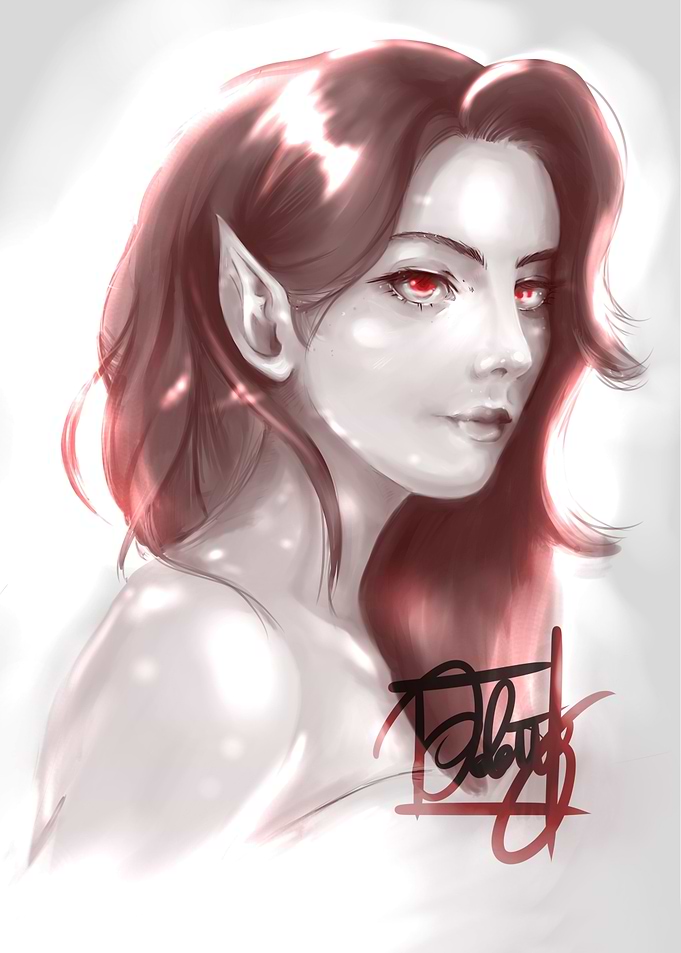 Vampire portrait