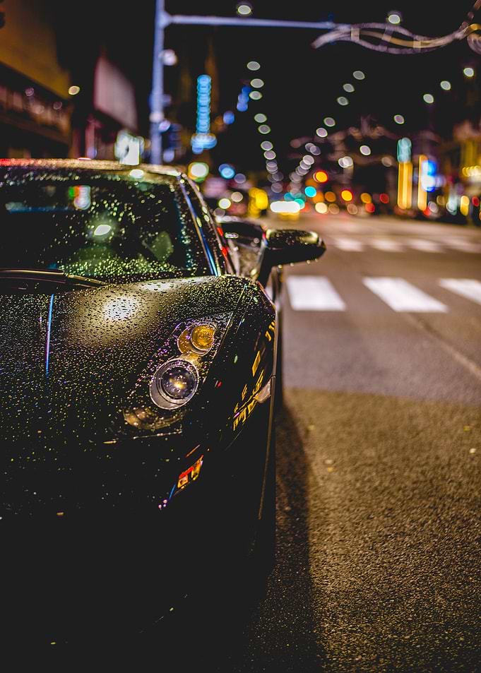 black supercar