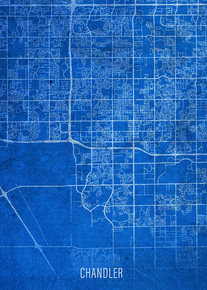 Chandler City Street Map