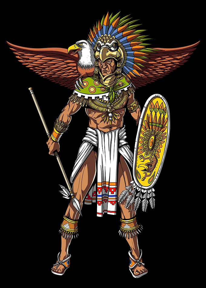 Aztec Eagle Warrior Native