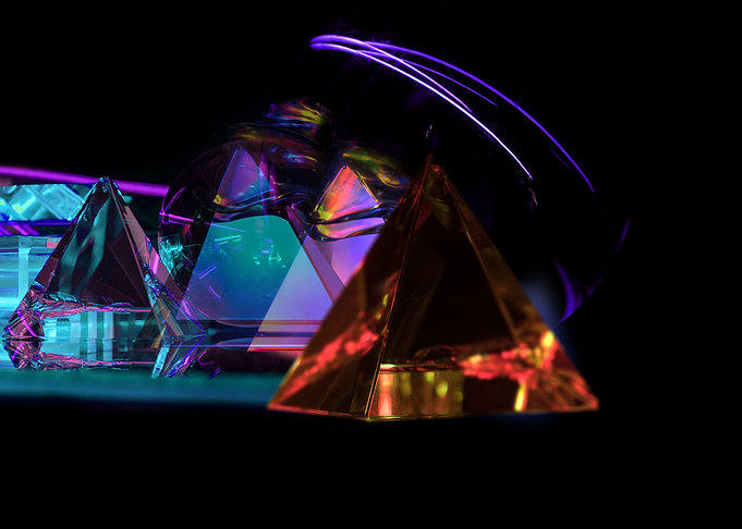 Scifi background landscape