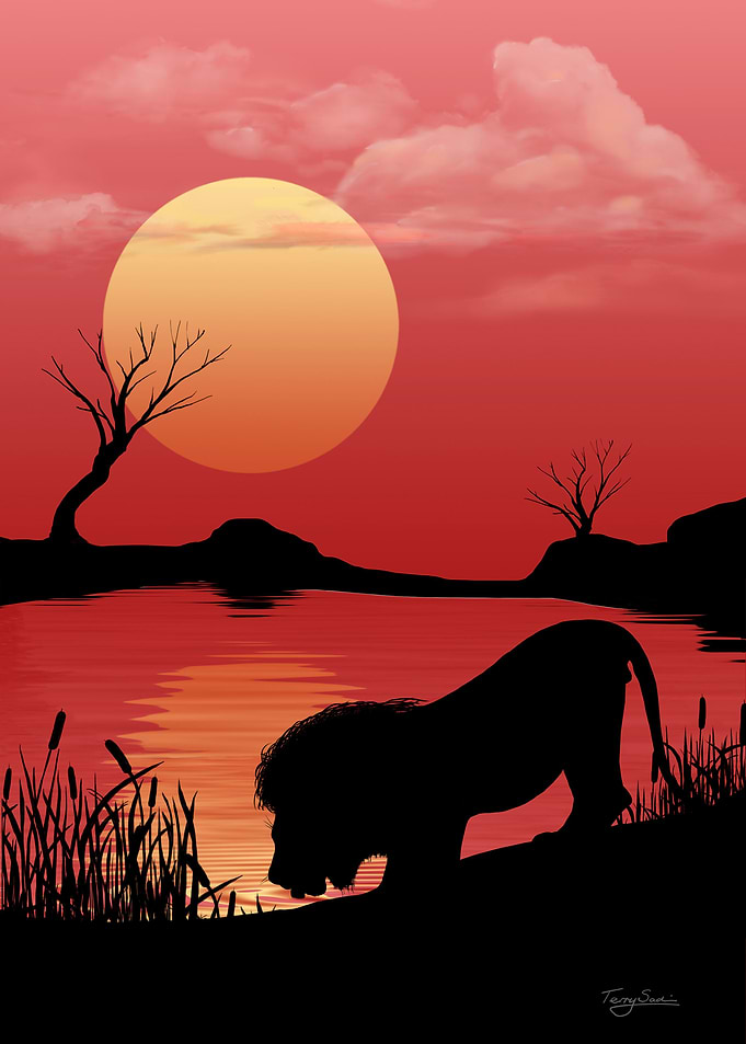 Lion Silhouette