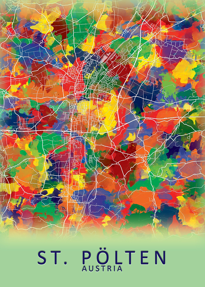 St Polten Austria City Map