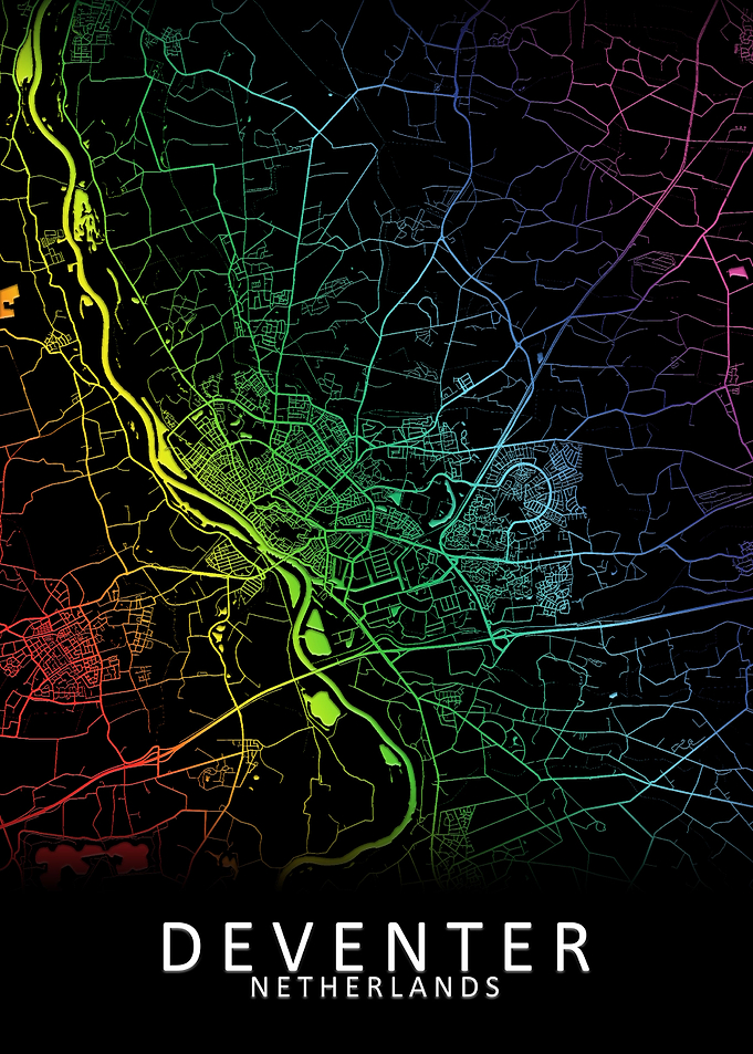 Deventer Netherlands Map