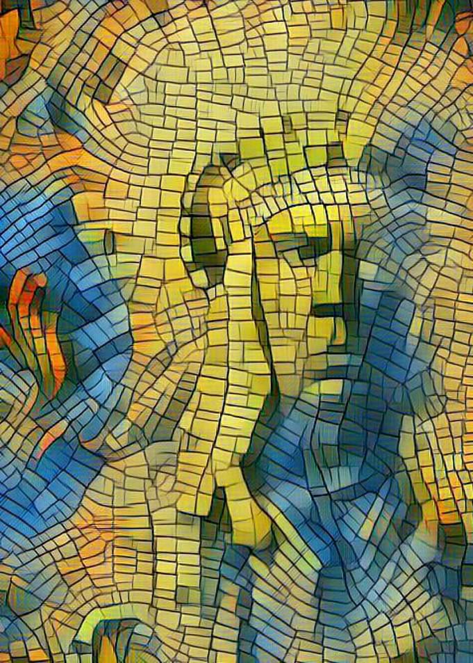 Apache Stained Glass