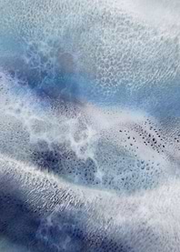 It comes in waves