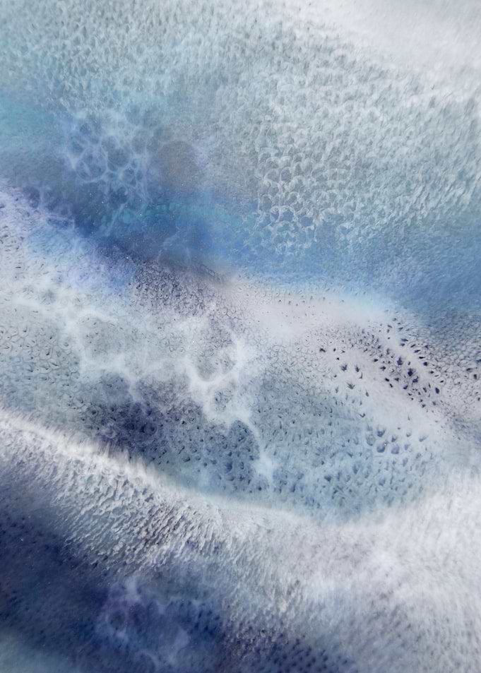 It comes in waves