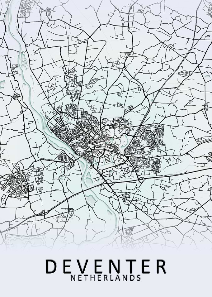 Deventer Netherlands Map