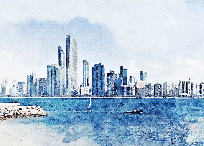 Abu Dhabi cityscape