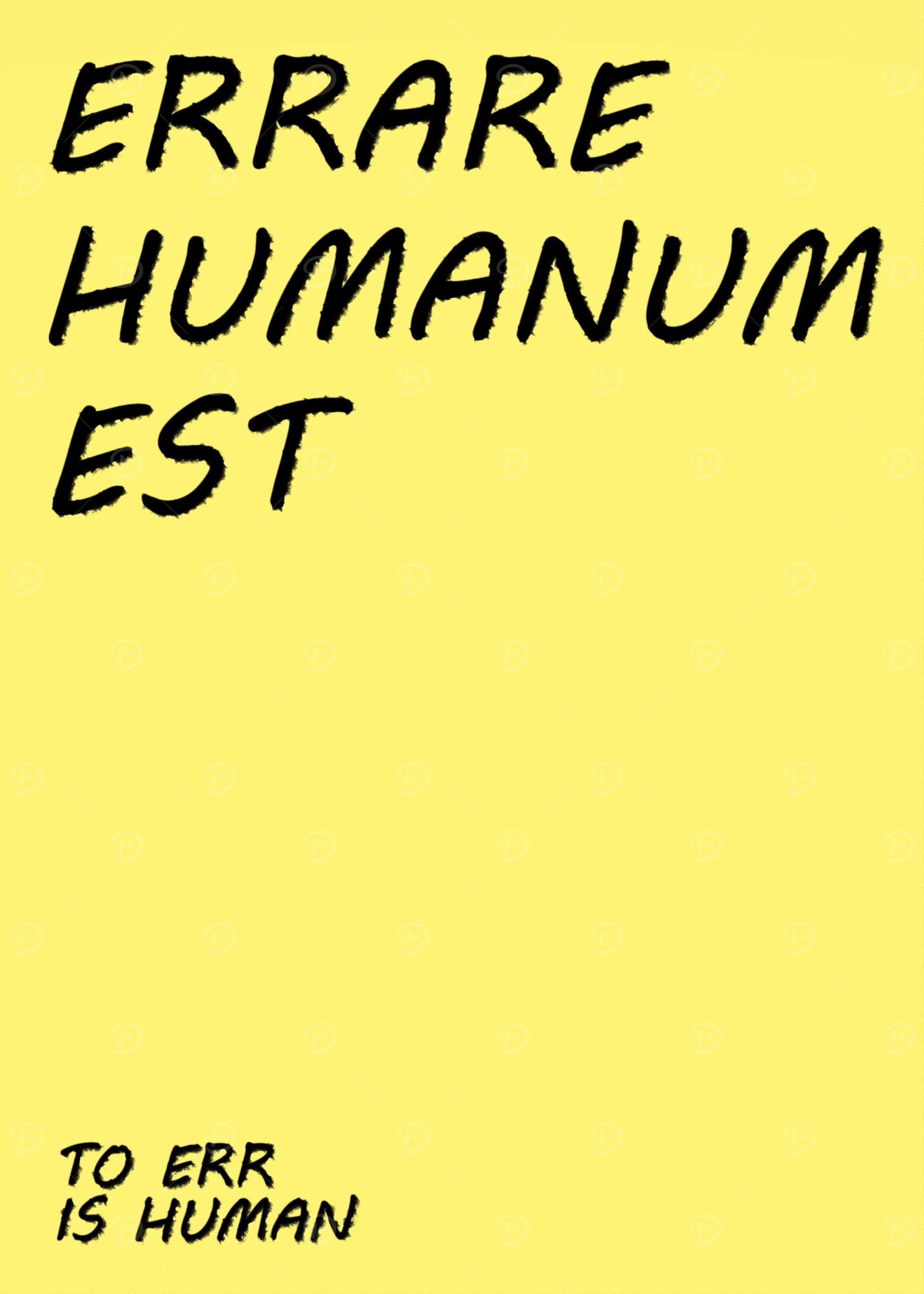 To Err Is Human