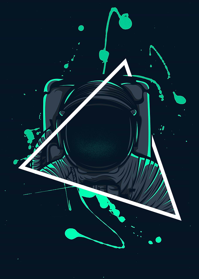 Polygon Astronaut