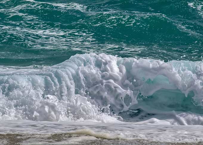 White Ocean Waves