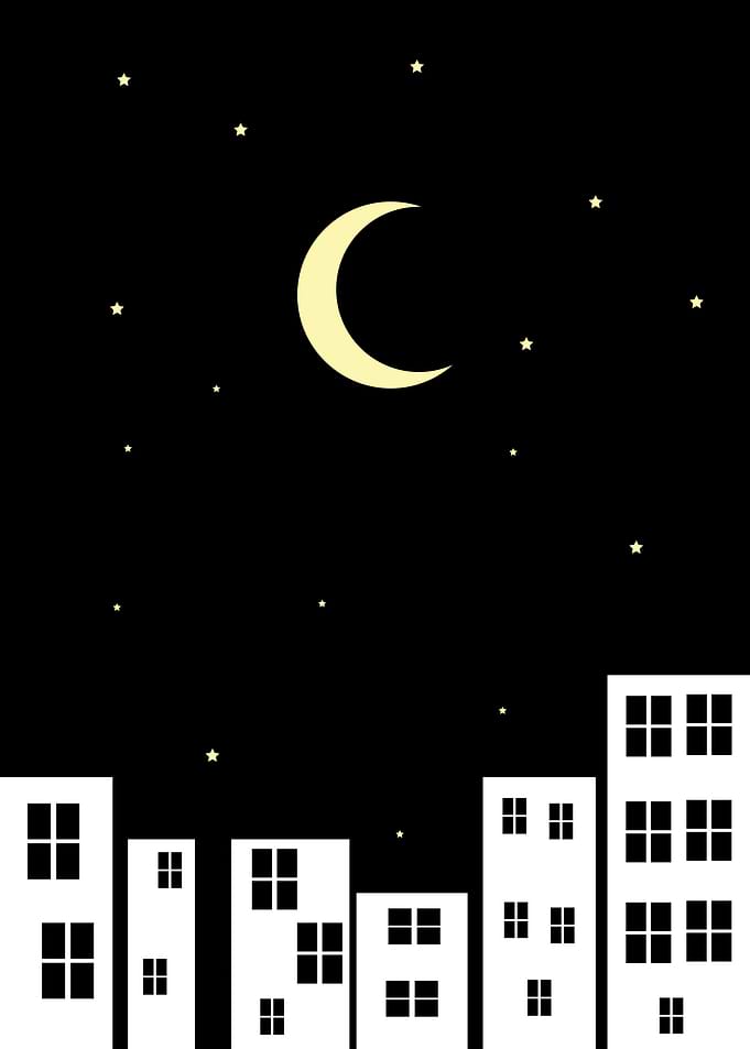 night in the city