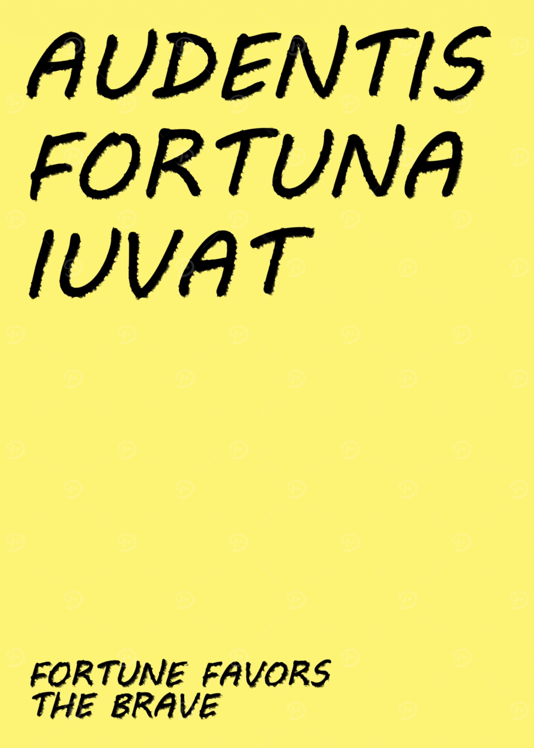 Fortune Favors A Brave