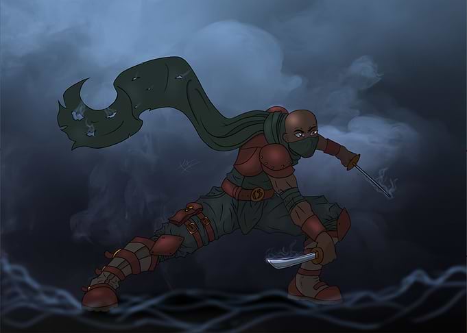 Berius in Smoke