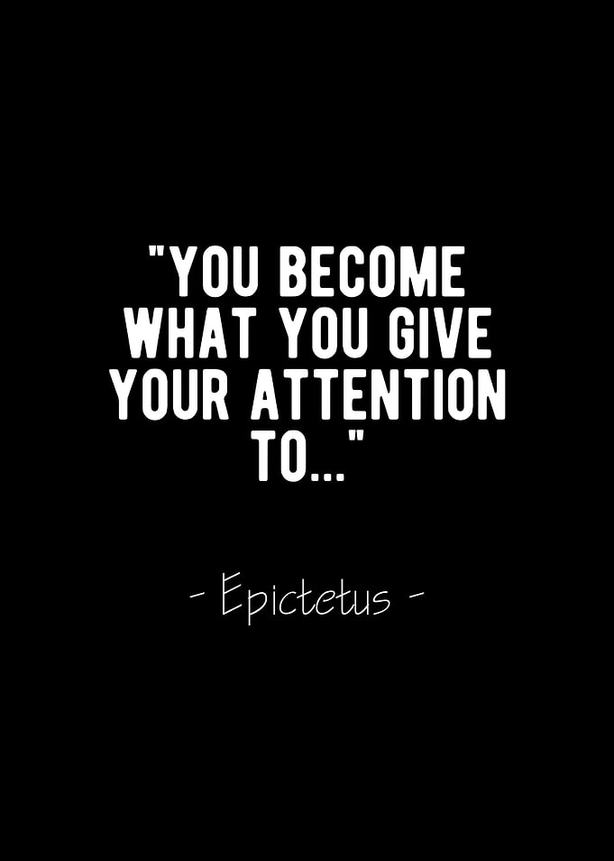 Attention Stoic Quote