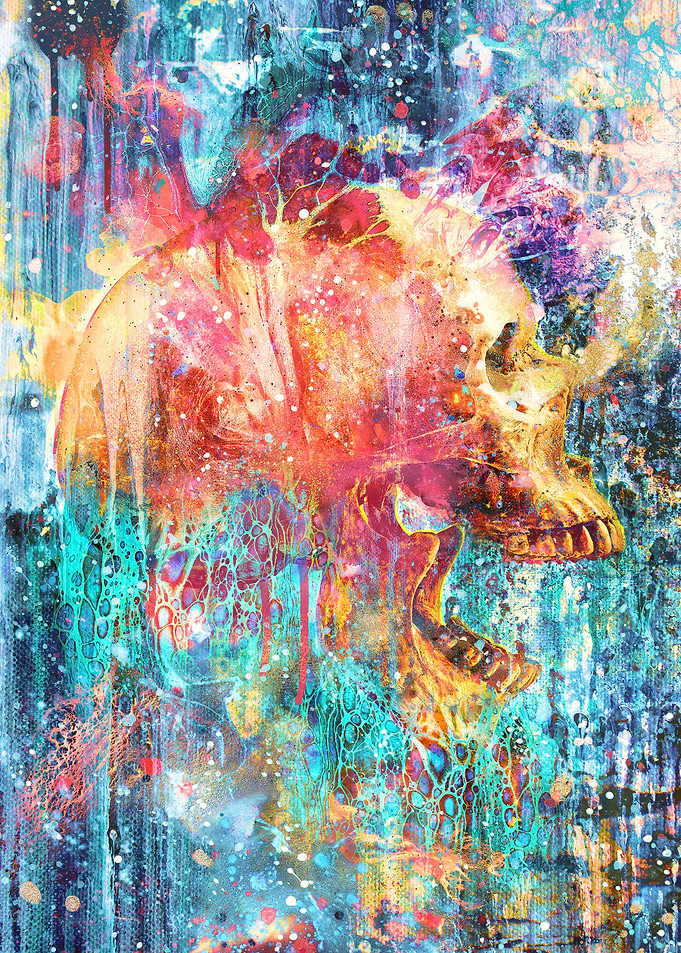 Splatter Skull