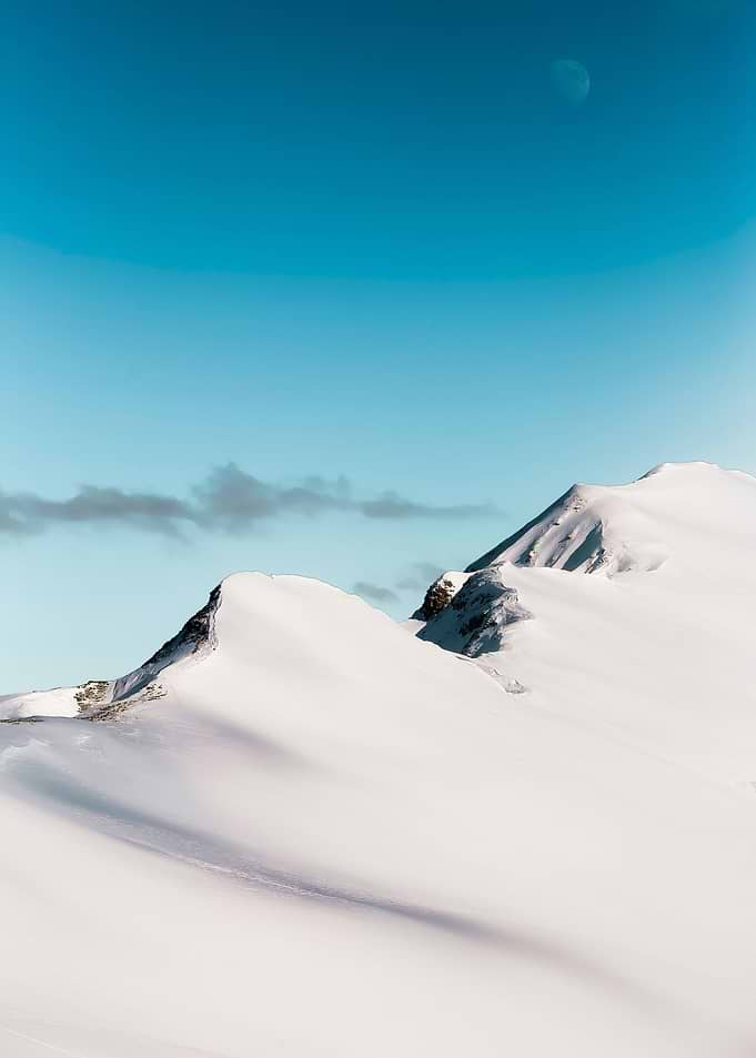 Mountain Range Covered Wit