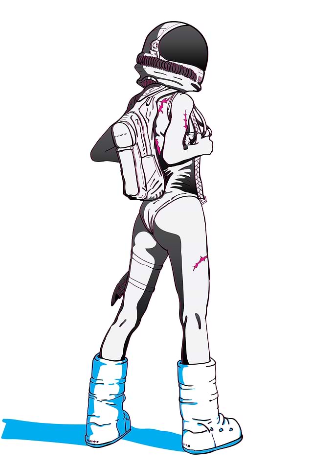 sexy female astro survival