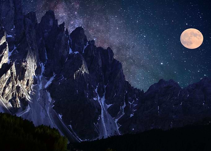 Moon And Stars
